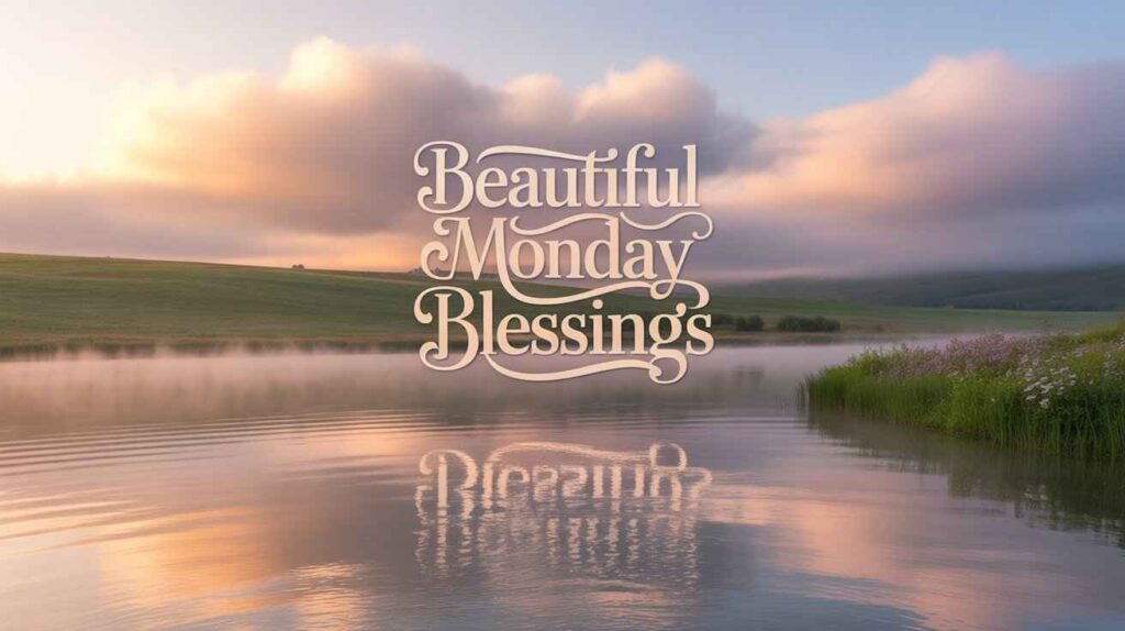 Beautiful Monday Blessings for a Peaceful Day