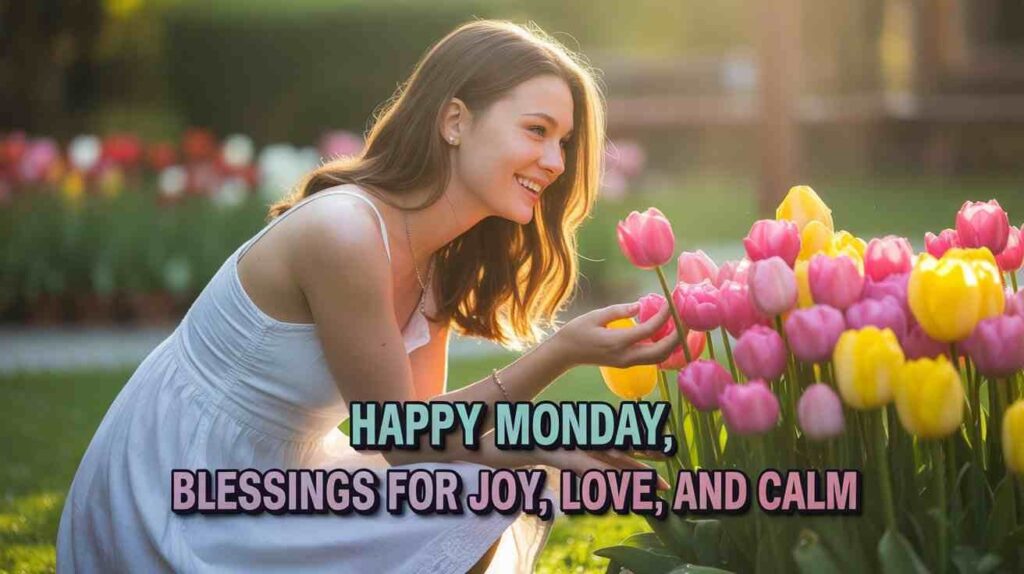 Happy Monday, Blessings for Joy, Love, and Calm